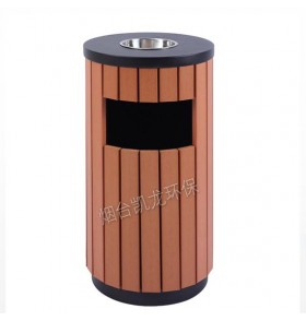 YDG-12 环保钢木垃圾桶